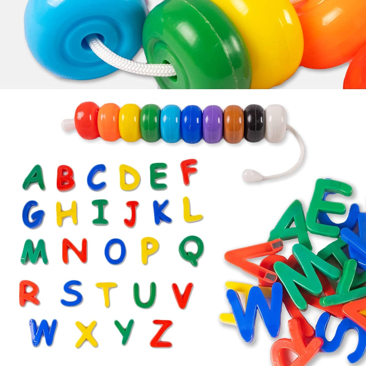 Jumbo Magnetic Alphabet and Numbers for Kids