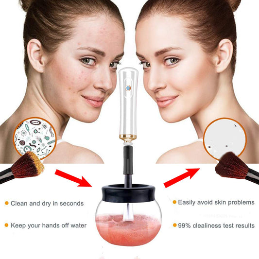 Makeup brush Cleaner-White