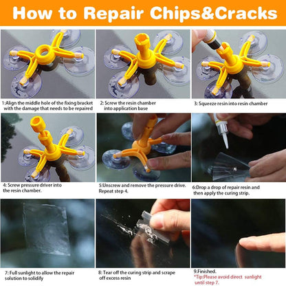 Cracked Glass Repair Kit