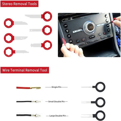 200 Pcs Auto Trim & Panel Removal Tool Kit with Retainer Clips