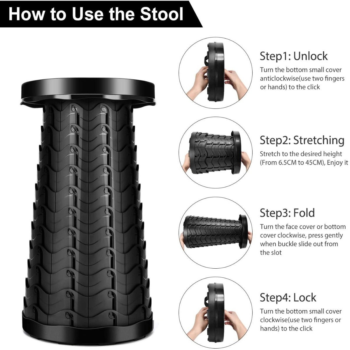 Retractable Step Stool