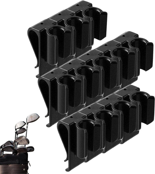 14Pcs Golf Club Bag Clip On Putter Clamp Holder Putting Organizer