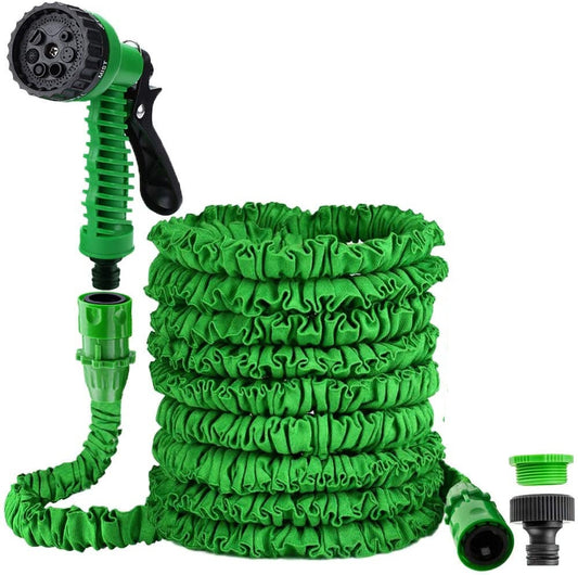 Garden Flexible Hose Pipe 7 Sprayer 50FT