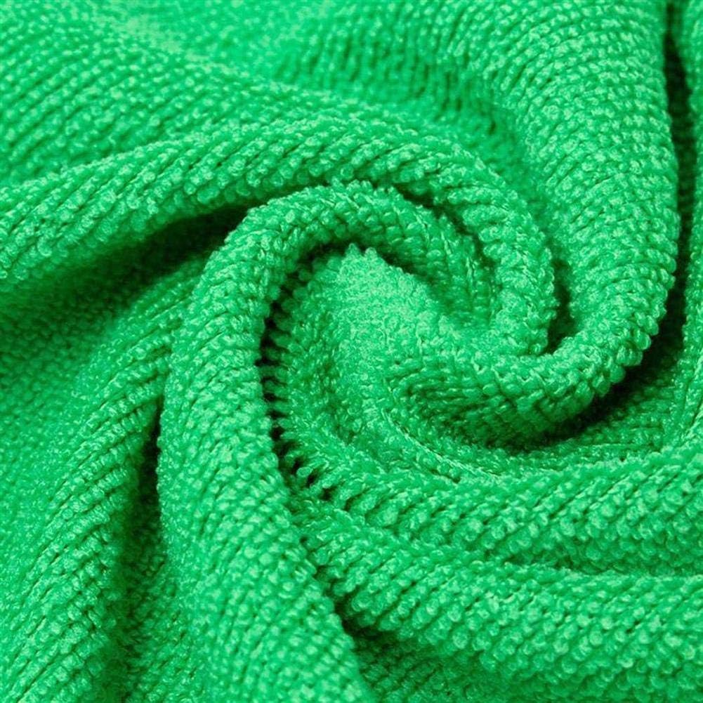 10 PCS Microfiber Car Cleaning Towel Automobile Motorcycle Washing Glass Household Cleaning Small Towel