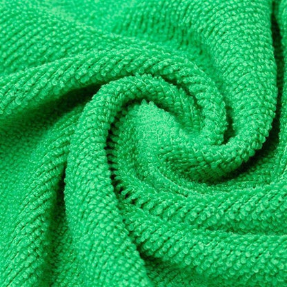 10 PCS Microfiber Car Cleaning Towel Automobile Motorcycle Washing Glass Household Cleaning Small Towel