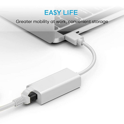 USB to RJ45 Ethernet LAN Adapter