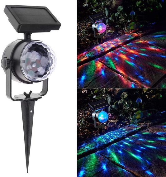 Solar Laser LED Light