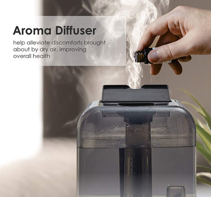 Ultrasonic Mist Air Humidifier with Remote