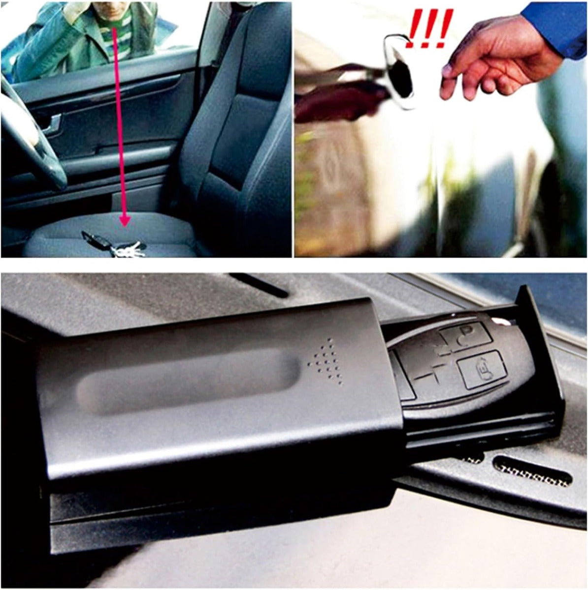 Car Key Hidden Magnetic Box