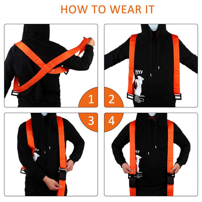 2-Person Shoulder Moving and Lifting Straps for Furniture