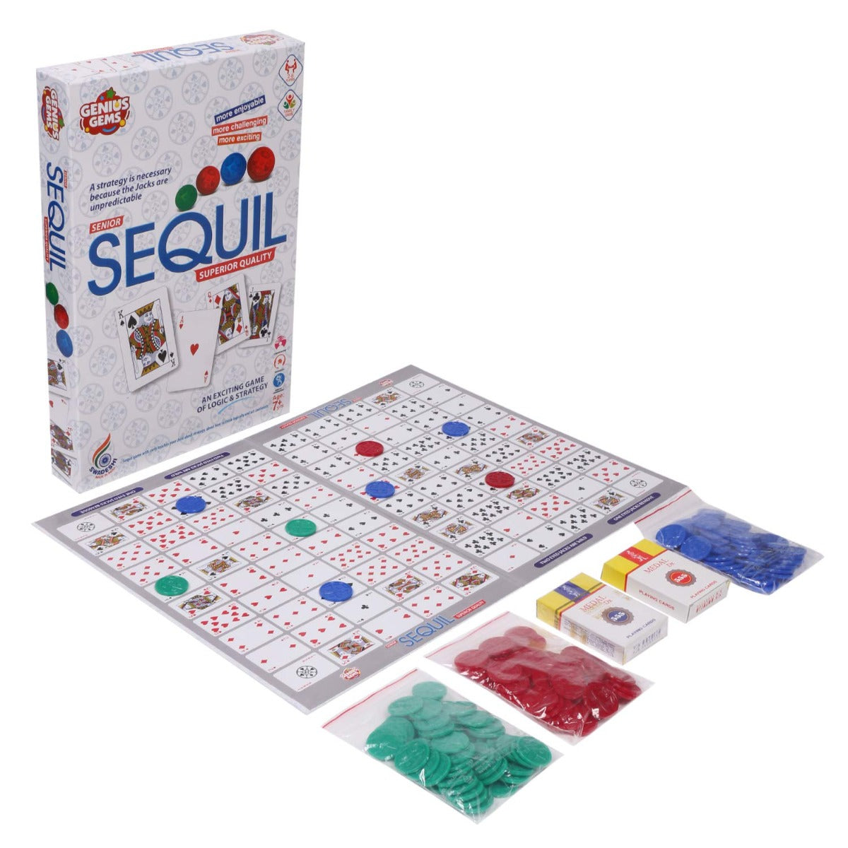 Sequil Game an Exciting Game of Logic & Strategy