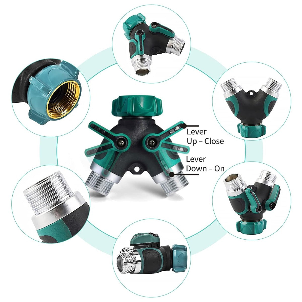 Y-shape Hose Splitter Garden Hose Supplies