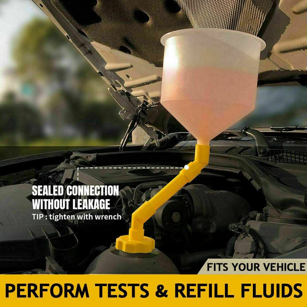 15Pcs Spill Proof Coolant Filling Kit