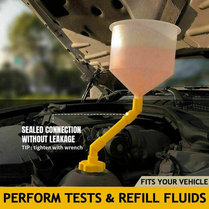 15Pcs Spill Proof Coolant Filling Kit