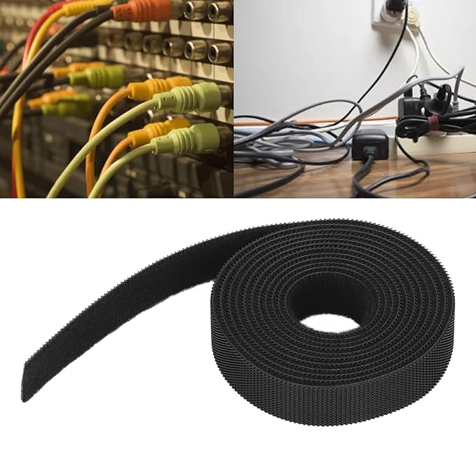 Self Adhesive Cable Straps-Black