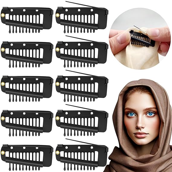 Chunni Dupatta Clips With Safety Pin