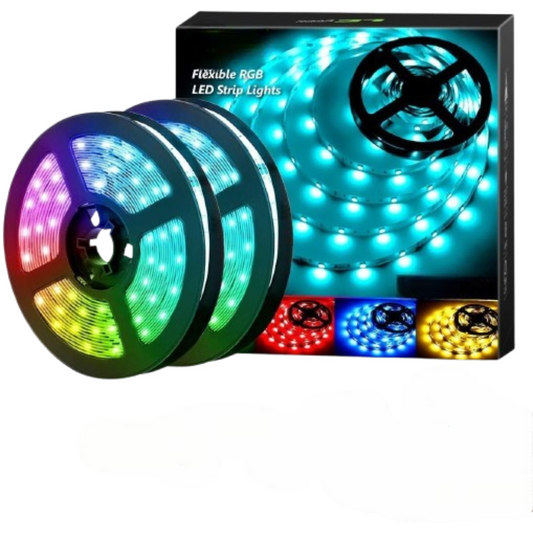 32.8ft Smart WiFi RGB LED Strip Lights