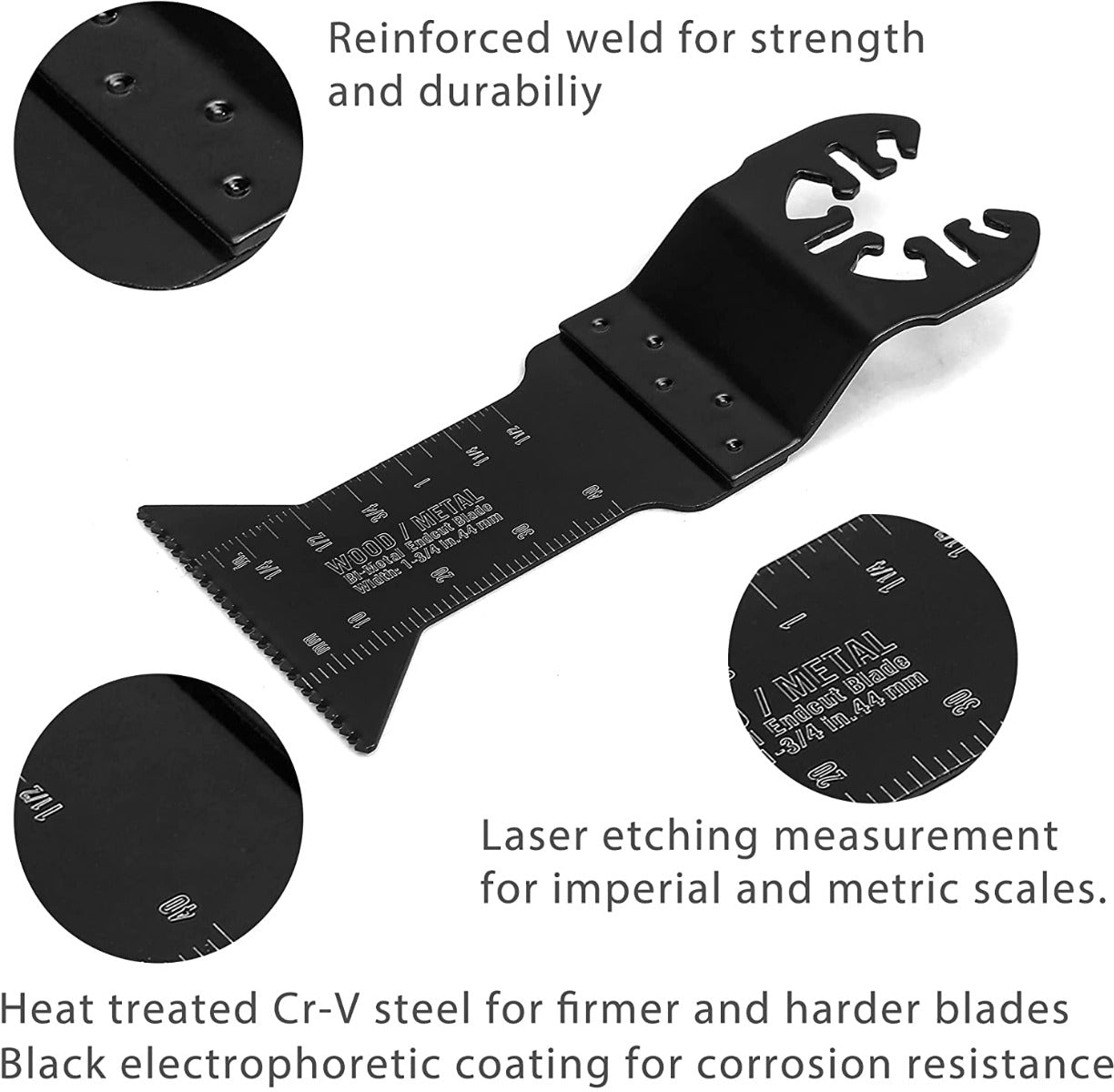 25-piece Oscillating Multitool Accessories