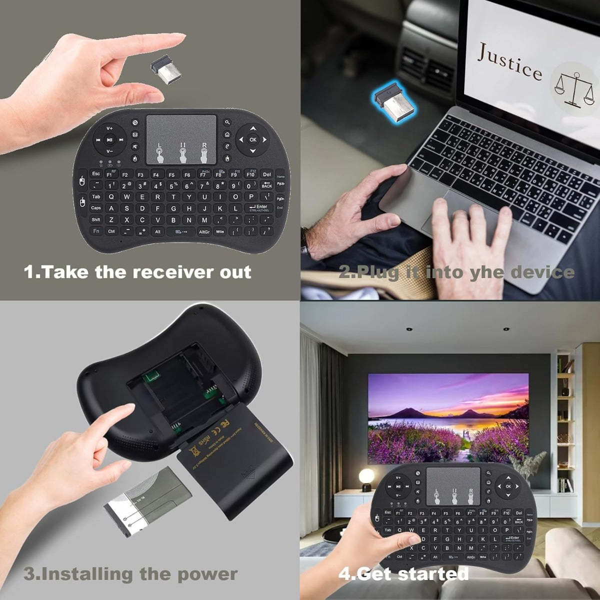 Mini Wireless Keyboard