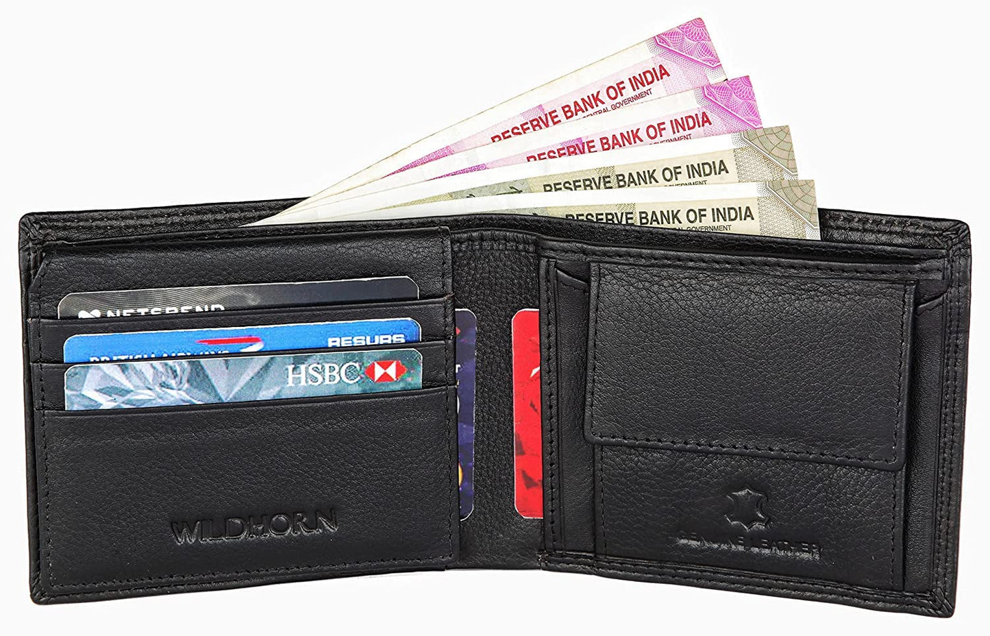 Leather Wallet & Belt Combo