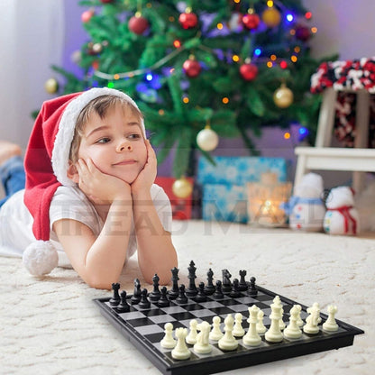 Black White Magnetic Chess Set