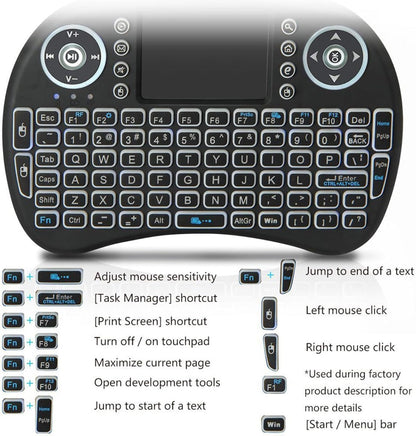 Mini Wireless Keyboard