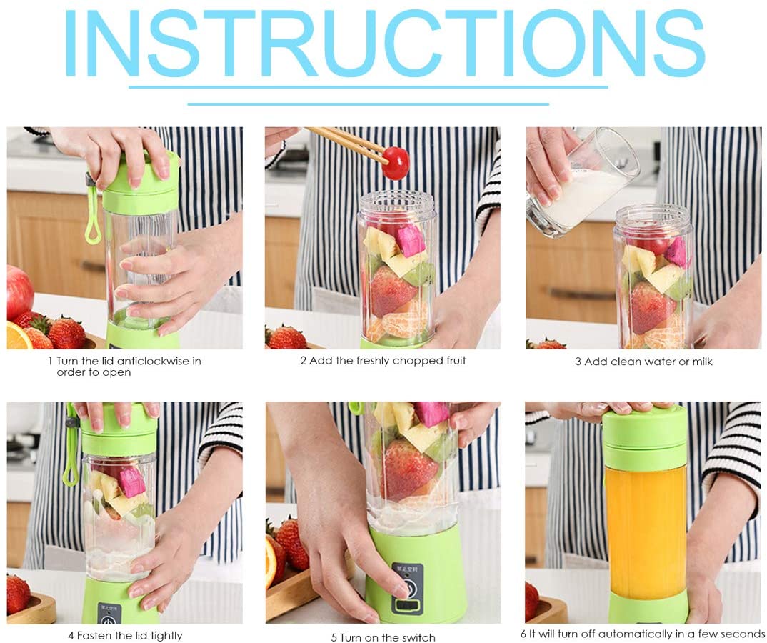 Electric USB Juicer Blender