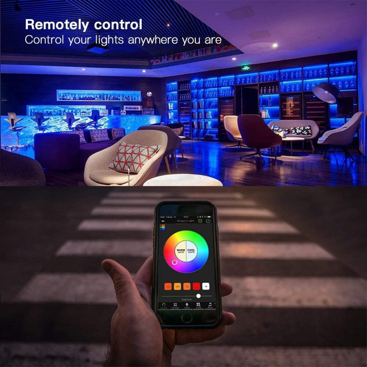 WiFi RGB LED Controller for Light Strips