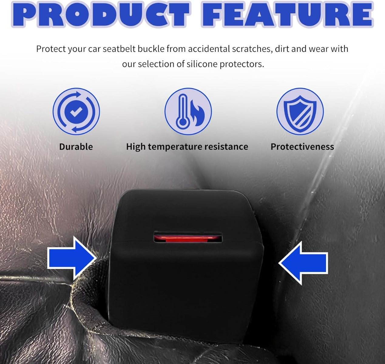 Car Seat Belt Socket Cover Universal
