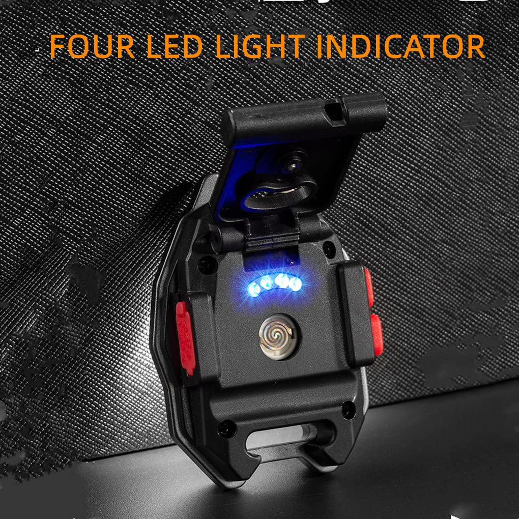Cigarette Lighter Multifunctional Portable Key Chain Working Light
