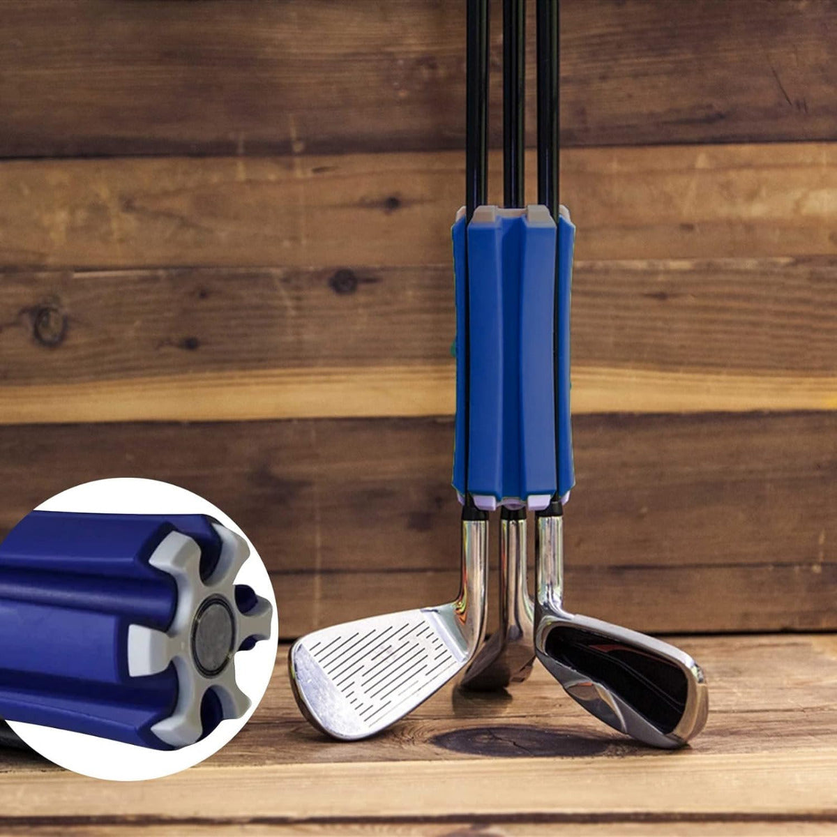 Portable Golf Club Retainer Clips