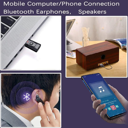4-in-1 Wireless Stereo Audio Transmitter Receiver Adapter