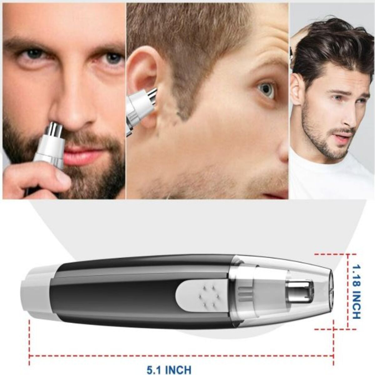 Electric Nose Ear Hair Trimmer
