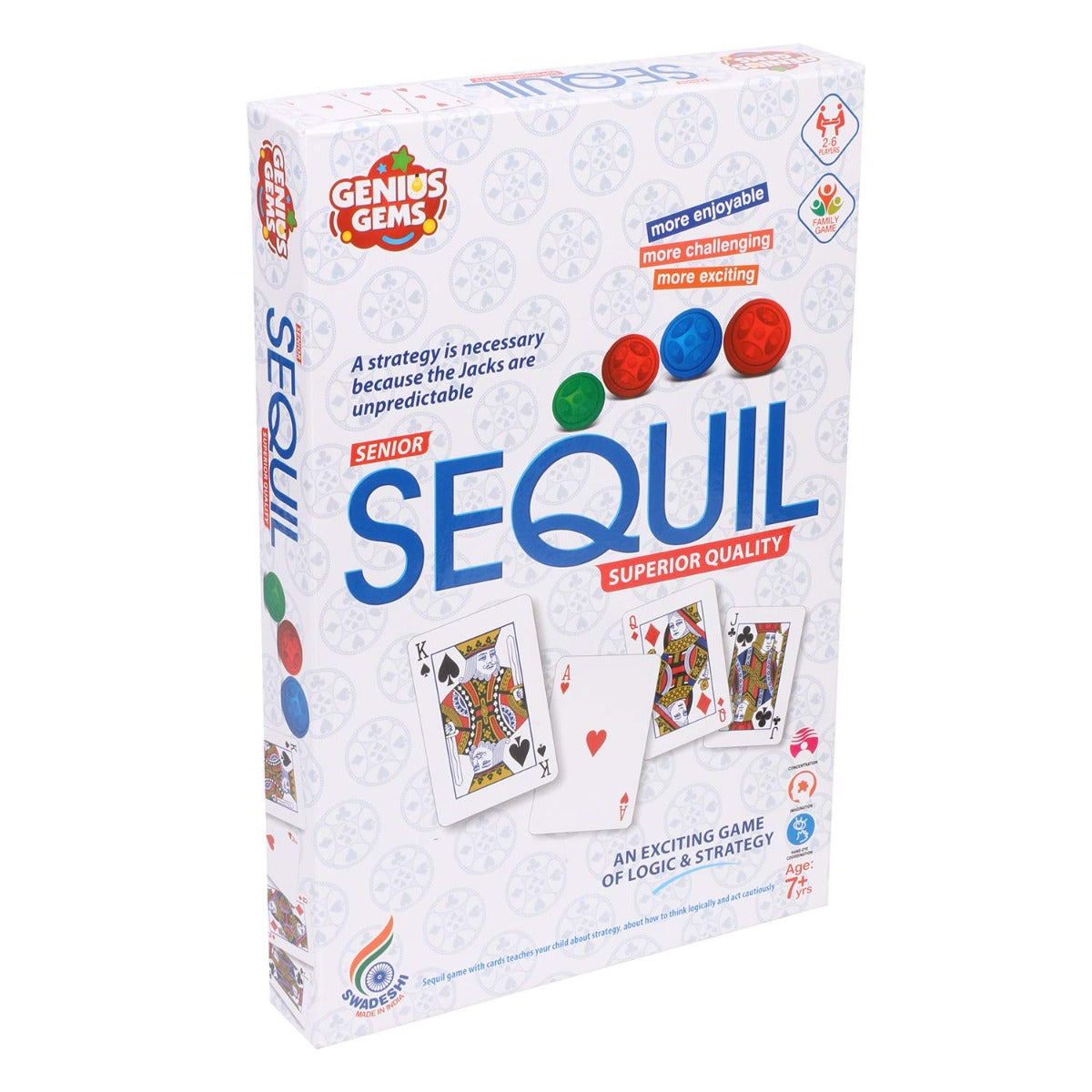 Sequil Game an Exciting Game of Logic & Strategy