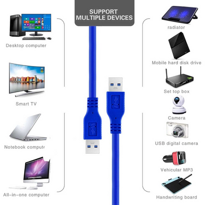 USB Male to Male Cable-1 M