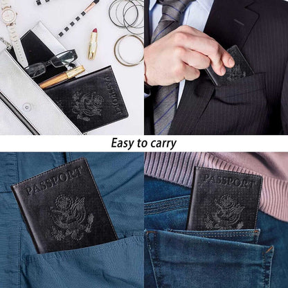 Passport Holder- Black