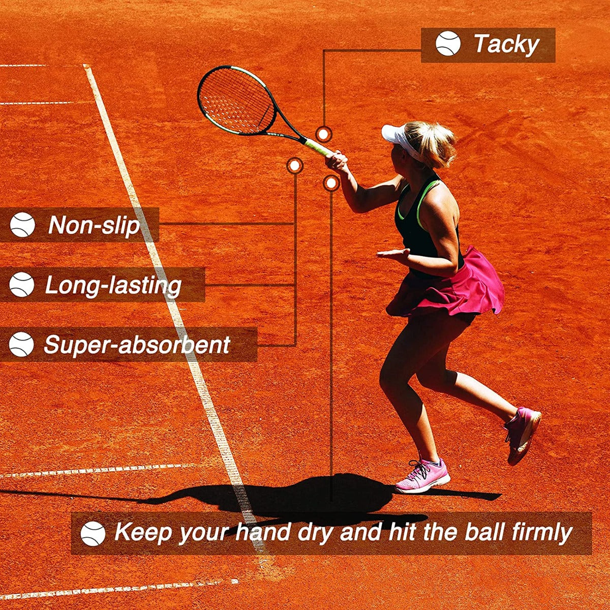 COSCO 'Dura Soft' Smooth Tacky racket Grip