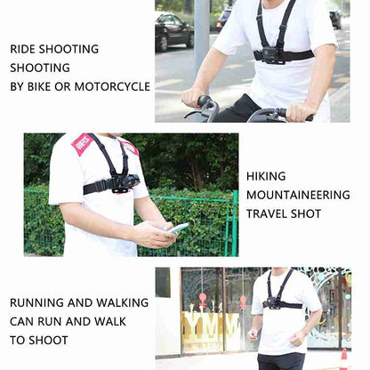 Chest Mount Strap Cell Phone Holder