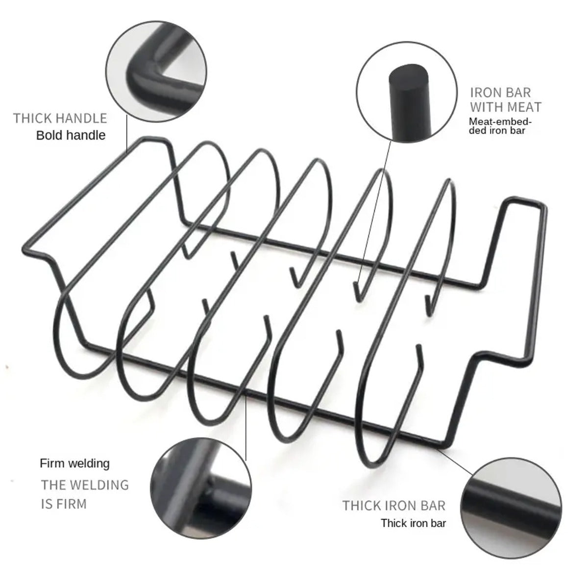 Stainless Steel Grilling Roasting Stand