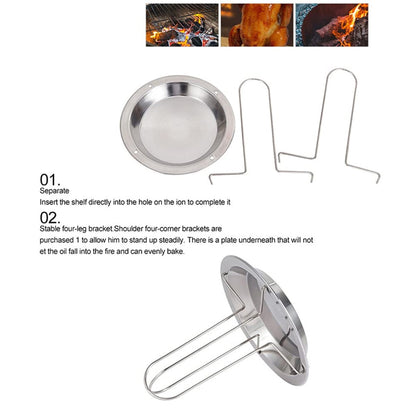 Stainless Steel Roast Chicken Pan