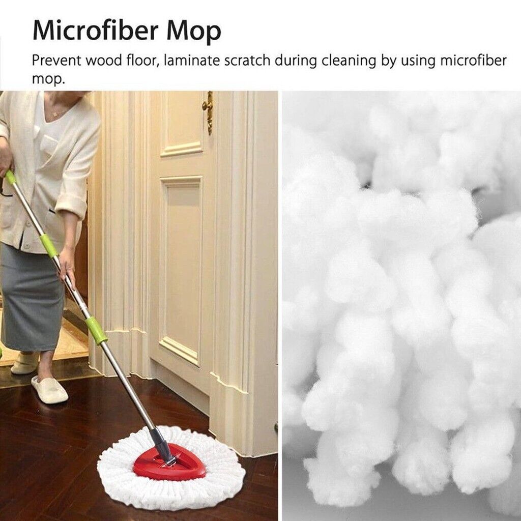 Microfiber Spin Mop Refill Replacement Head