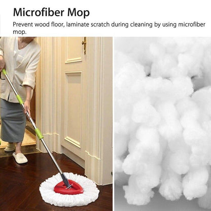 Microfiber Spin Mop Refill Replacement Head