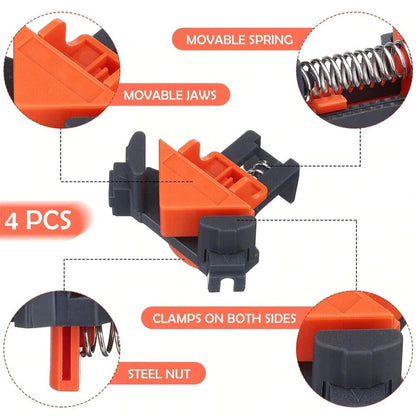 4PCS/Set 90 Degree Angle Clamps