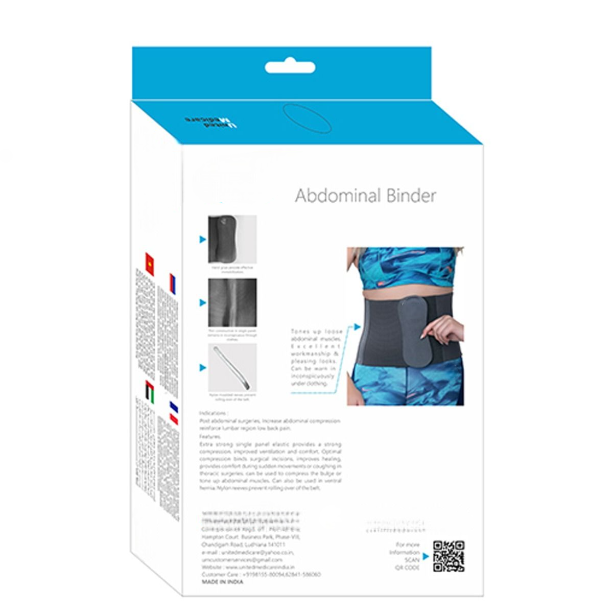 Abdominal Binder Belt-XXL