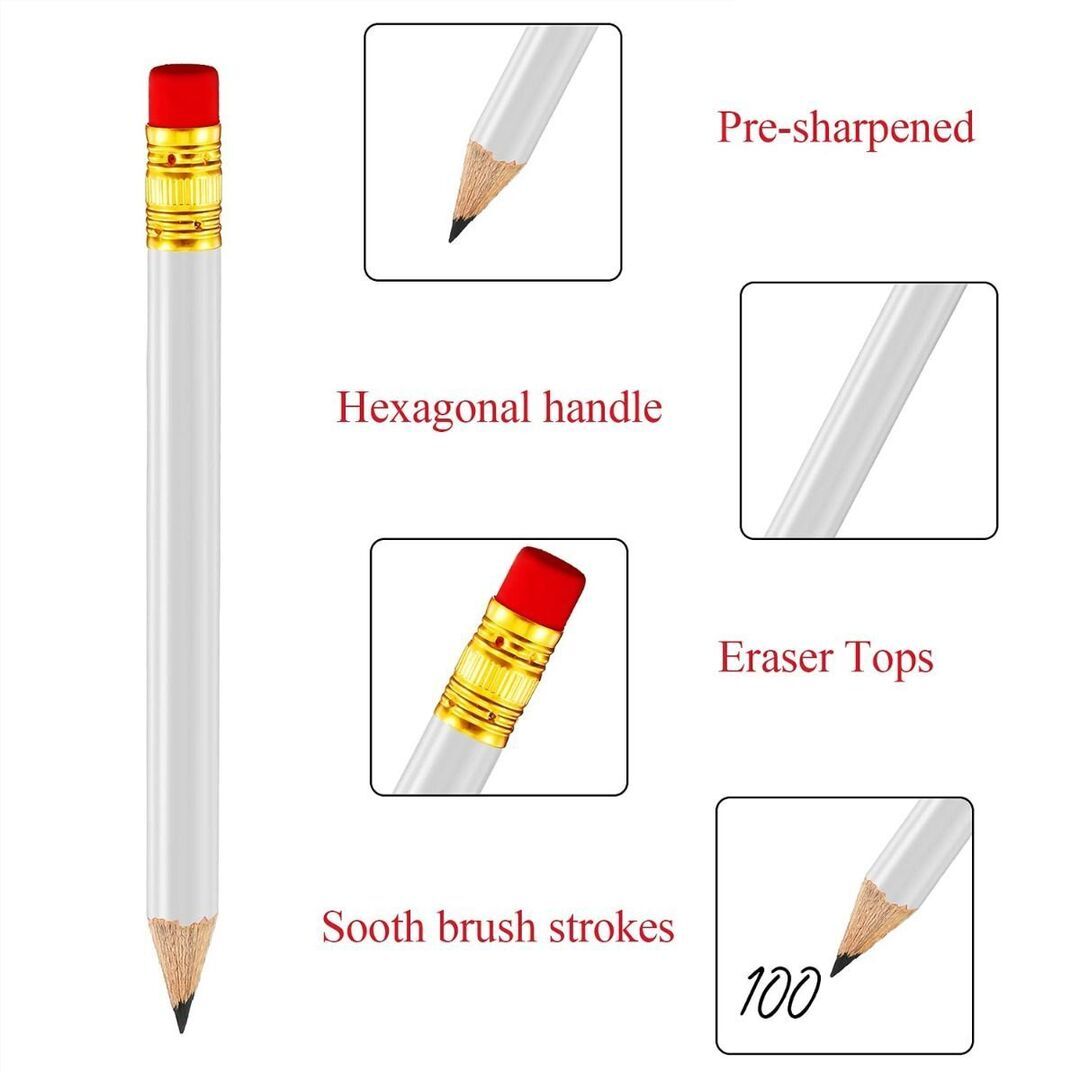 Flora Classic Dark Smooth Pencils with Free Sharpener and Scale
