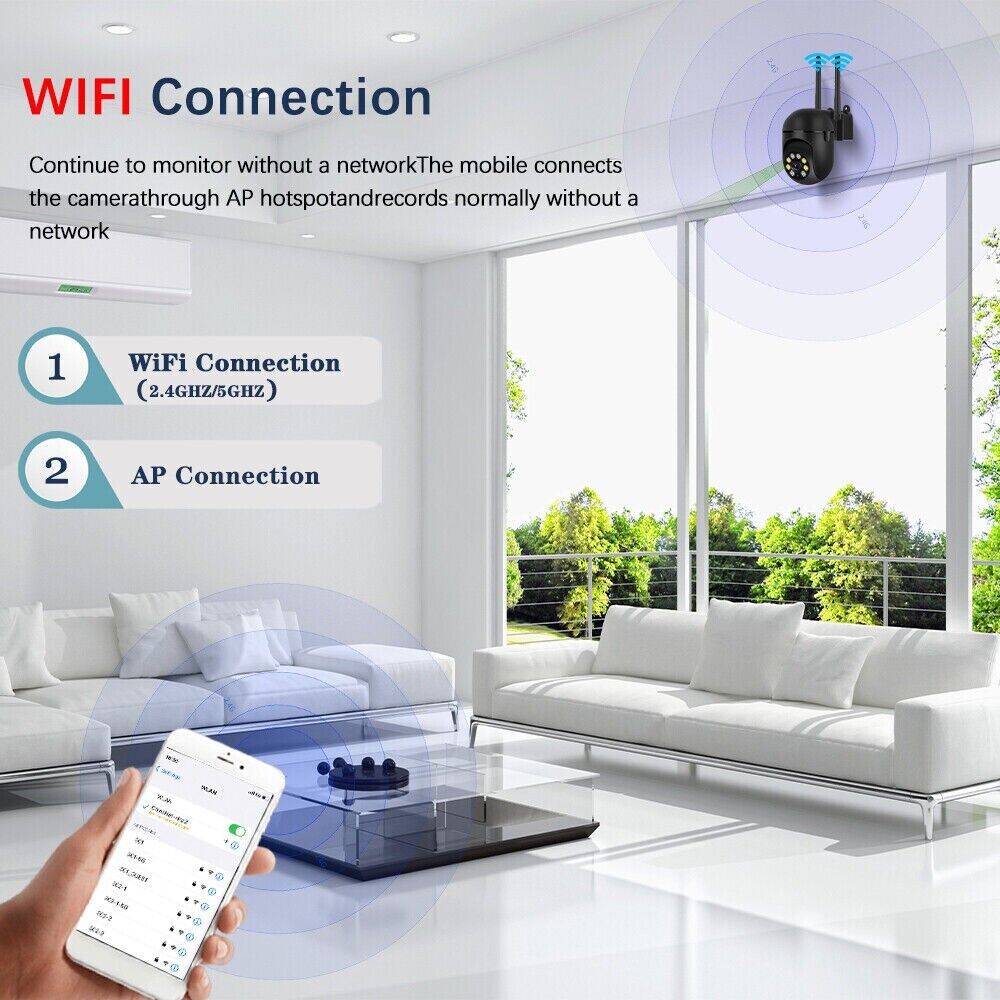 3MP HD Smart 5G Wifi Camera IP66