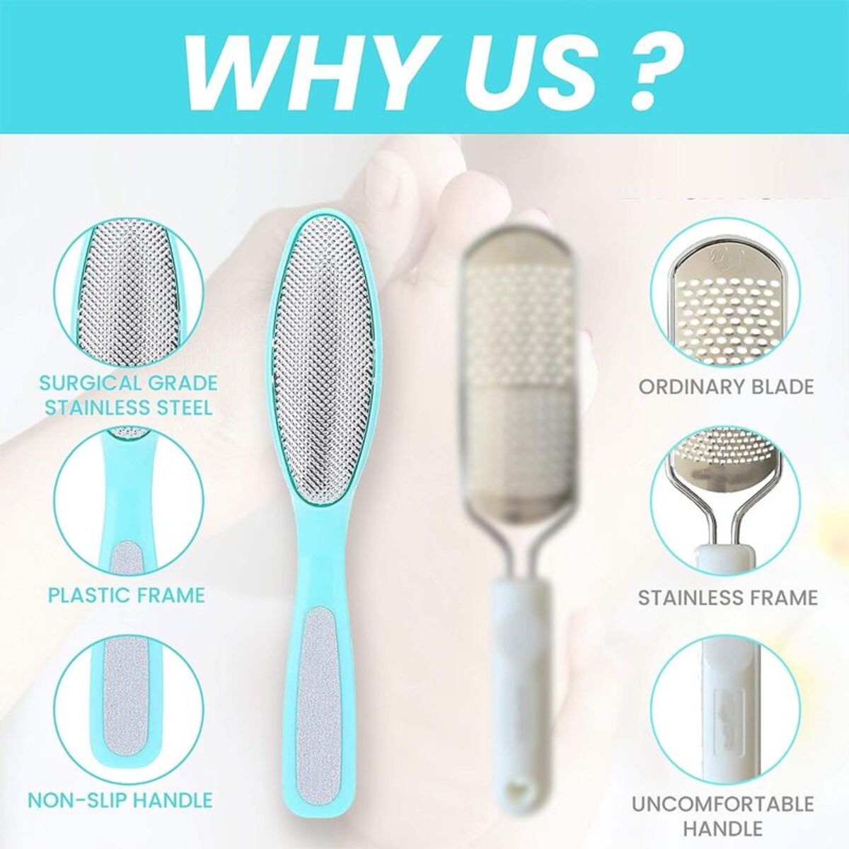 Foot Rasp File Scrubbing Board