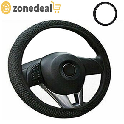 Leather Steering Wheel Cover