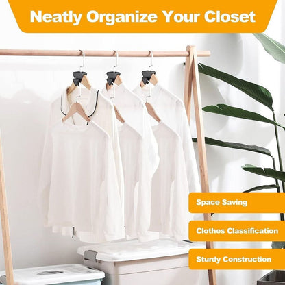 18PCS Clothes Hanger Connector Hooks