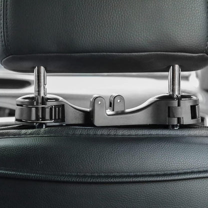 Universal Car Headrest Hook with Mobile Phone Holder